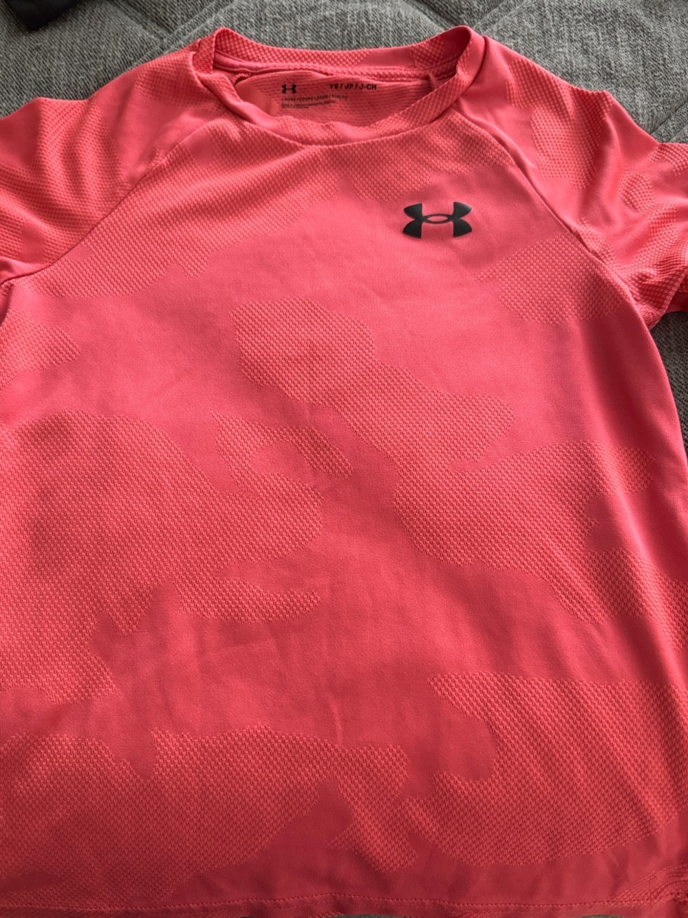 Under Armour Coral Performance Short Sleeve Tee